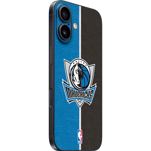 NBA Dallas Mavericks Canvas iPhone 16 Plus Skin